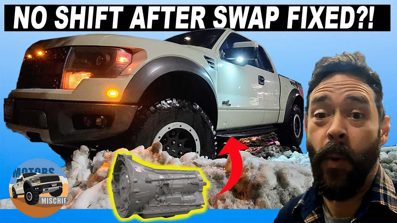 Raptor transmission replacement video thumbnail